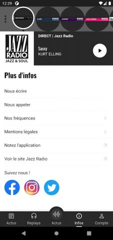 Jazz Radio для Android — скриншот 5