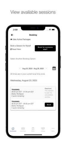 Jet Sports Training для iOS — скриншот 3