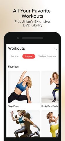 Jillian Michaels | Fitness App для Android — скриншот 4