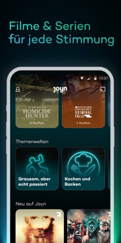 Joyn | deine Streaming App для Android — скриншот 5