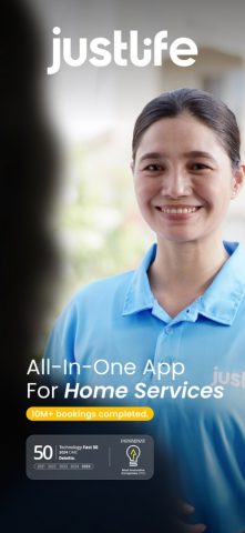 Justlife (Home Services) для iOS — скриншот 1