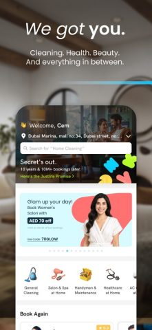 Justlife (Home Services) для iOS — скриншот 2