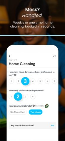 Justlife (Home Services) для iOS — скриншот 4