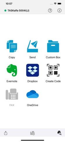 KYOCERA MyPanel для iOS — скриншот 1
