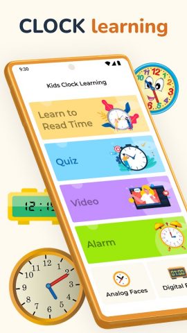 Kids Clock Learning для Android — скриншот 1