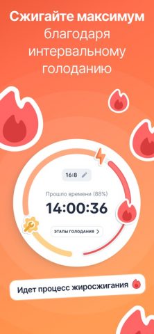 Kompanion: Fasting Tracker App для iOS — скриншот 2