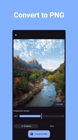 Конвертируйте в PNG для Android — скриншот 1