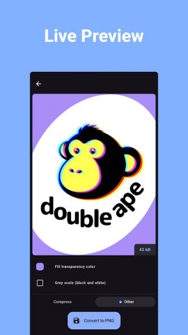 Конвертируйте в PNG для Android — скриншот 3