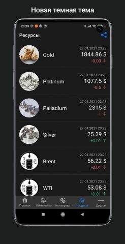 Курсы валют Грузии для Android — скриншот 5