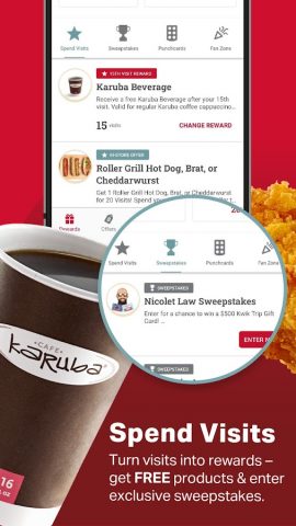 Kwik Rewards для Android — скриншот 2