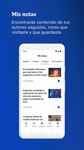 LA NACION для Android — скриншот 3