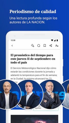 LA NACION для Android — скриншот 4