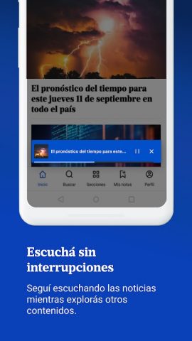 LA NACION для Android — скриншот 5