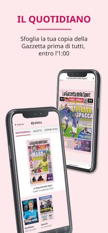 La Gazzetta dello Sport для Android — скриншот 3
