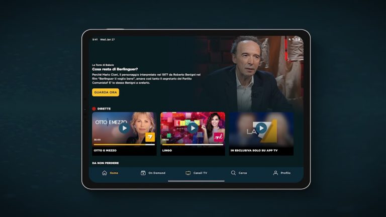 La7 для Android — скриншот 5