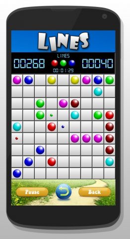 Lines 98 Classical Color Balls для Android — скриншот 2