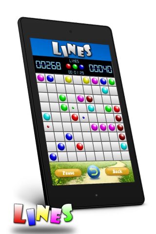 Lines 98 Classical Color Balls для Android — скриншот 3