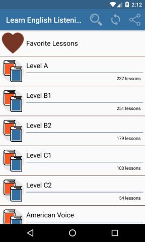 Listen English Daily Practice для Android — скриншот 4