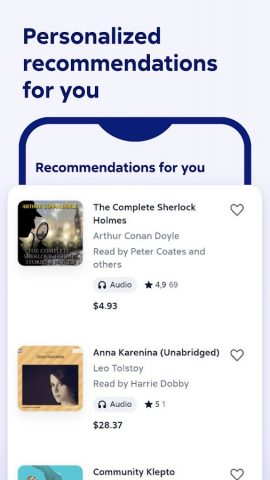 Litres – Read. Listen. Enjoy. для Android — скриншот 5