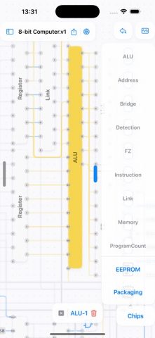 LogicalArt Digital Circuit Sim для iOS — скриншот 3