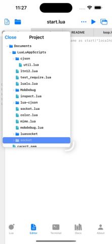Lua IDE — Learn Lua Coding для iOS — скриншот 2