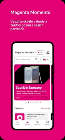 Můj T-Mobile для Android — скриншот 4