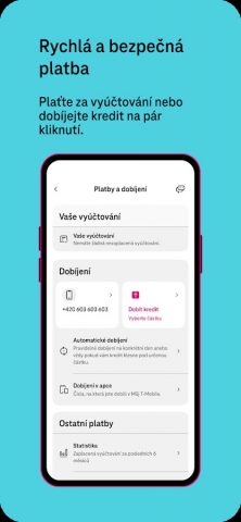 Můj T-Mobile для Android — скриншот 5