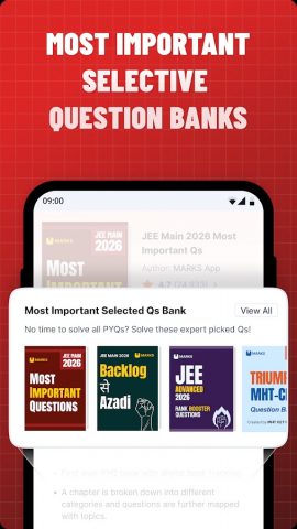 MARKS: IIT JEE & NEET Prep App для Android — скриншот 4