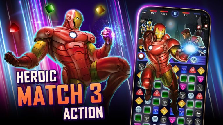 MARVEL Puzzle Quest: Hero RPG для Android — скриншот 2