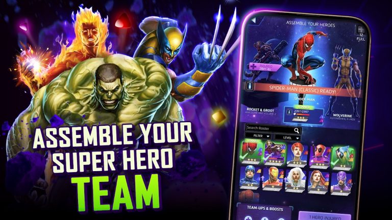 MARVEL Puzzle Quest: Hero RPG для Android — скриншот 3