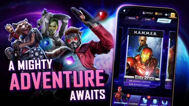 MARVEL Puzzle Quest: Hero RPG для Android — скриншот 4