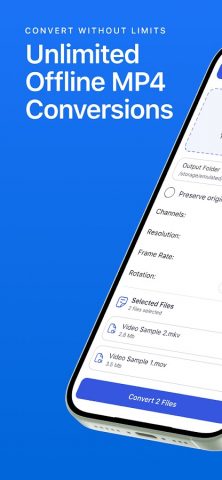 MP4 Converter any Video to MP4 для Android — скриншот 1