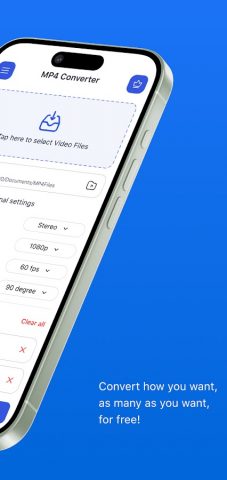 MP4 Converter any Video to MP4 для Android — скриншот 2