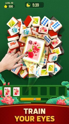 Mahjong Triple 3D — Tile Match для Android — скриншот 1