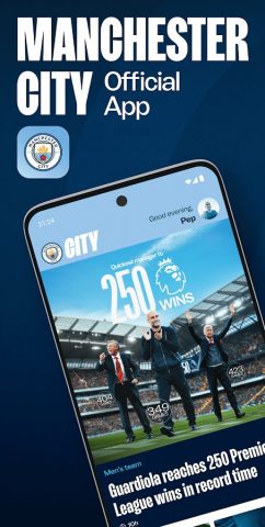 Manchester City Official App для Android — скриншот 1