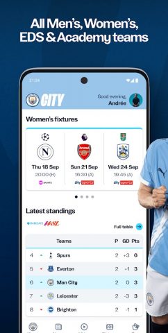 Manchester City Official App для Android — скриншот 5
