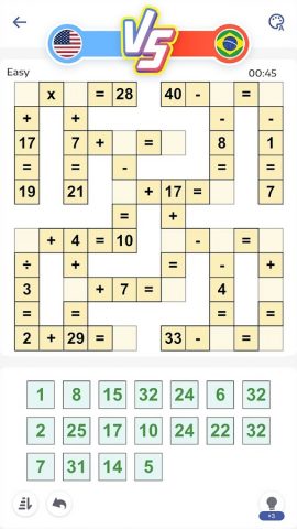 Математические игры Crossmath — скриншот 3
