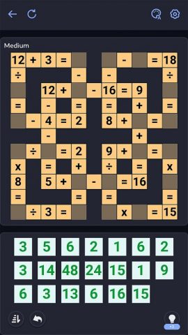 Математические игры Crossmath — скриншот 4