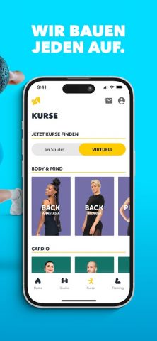 McFIT App для Android — скриншот 4