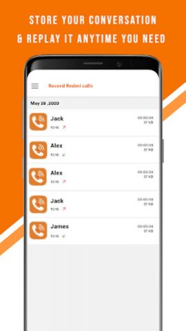Media Call Recorder для Android — скриншот 2