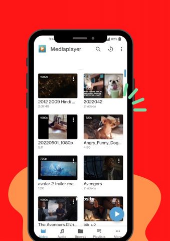 Media player classic для Android — скриншот 3