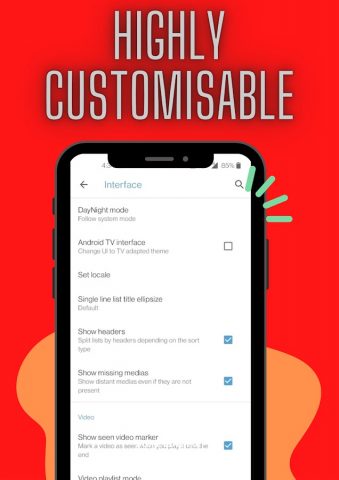 Media player classic для Android — скриншот 4