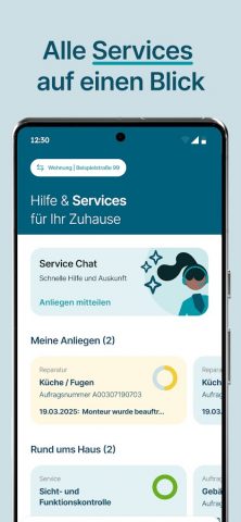 Mein Vonovia для Android — скриншот 4