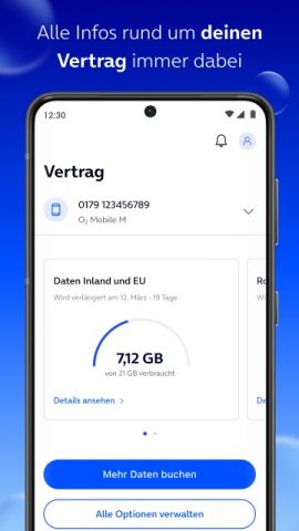 Mein o2 для Android — скриншот 3