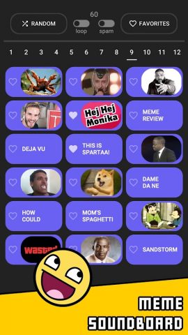 Meme Soundboard Ultimate для Android — скриншот 1