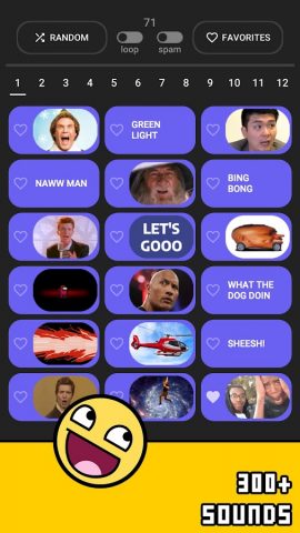 Meme Soundboard Ultimate для Android — скриншот 3