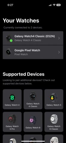 Merge: Connect Android Watches для iOS — скриншот 2