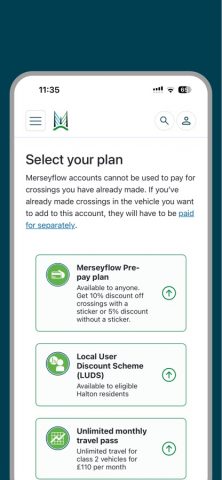 Merseyflow Quick Pay для iOS — скриншот 3