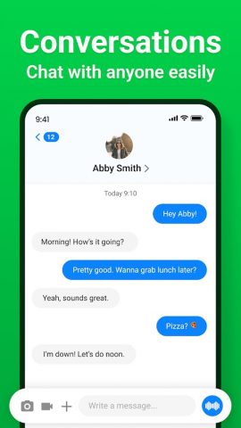 Messages — Fast Messaging для Android — скриншот 2