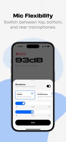 Microphone Live для iOS — скриншот 4